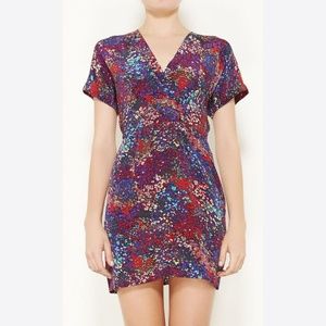 Twelfth Street 100% Silk Floral Dress sz M